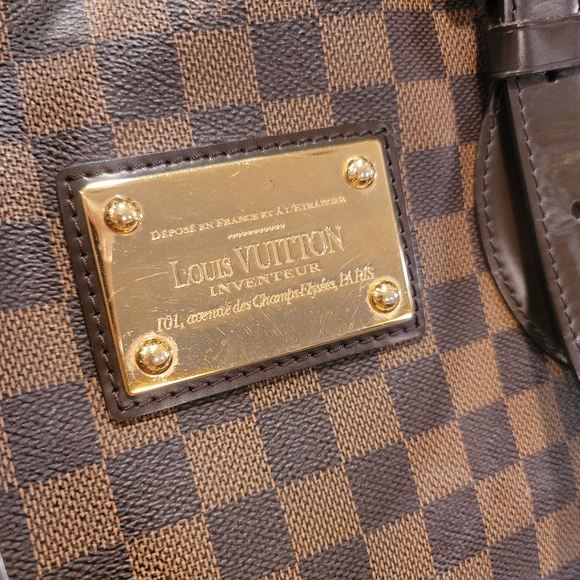 💥SOLD💥Louis Vuitton Damier Ebene Hampstead MM - Picture 2 of 15